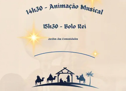 Animação Musical e Bolo-rei