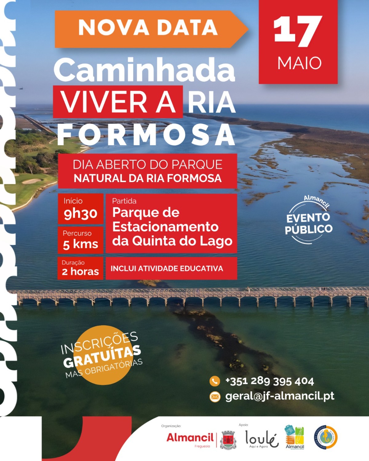 Caminhada na Ria Formosa
